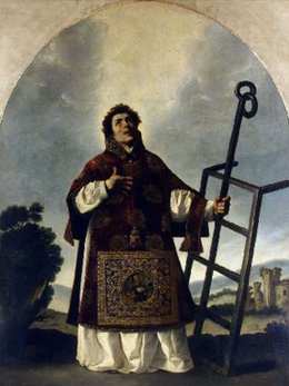 Fransisko de Surbaran. Svyatoj Lavrentij